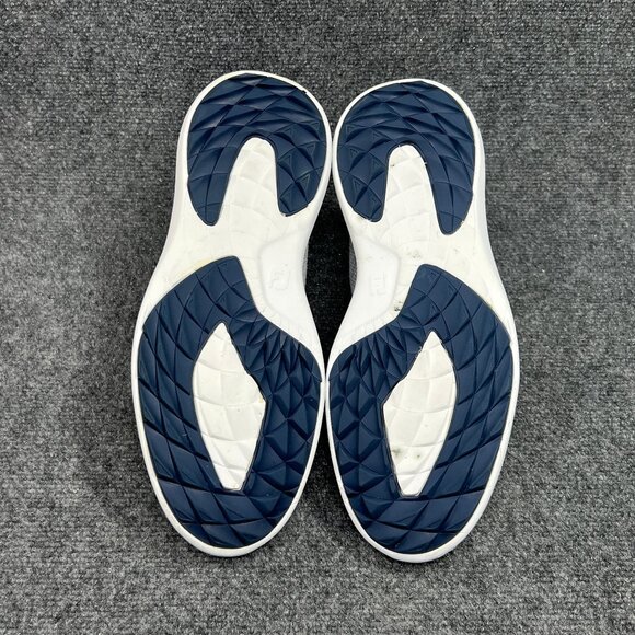 FootJoy FJ Flex Spikeless Golf Shoes Men's Size 11.5 Grey Blue Athletic Sneakers - Picture 9 of 11
